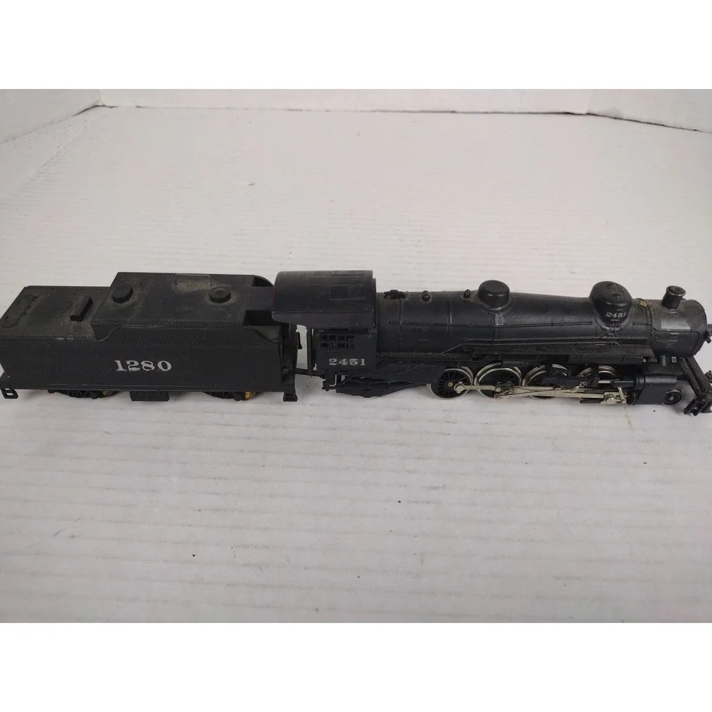 HO Scale Mehano ATSF Santa Fe? 2-8-2 Steam Locomotive #2481 Yugoslavia Made